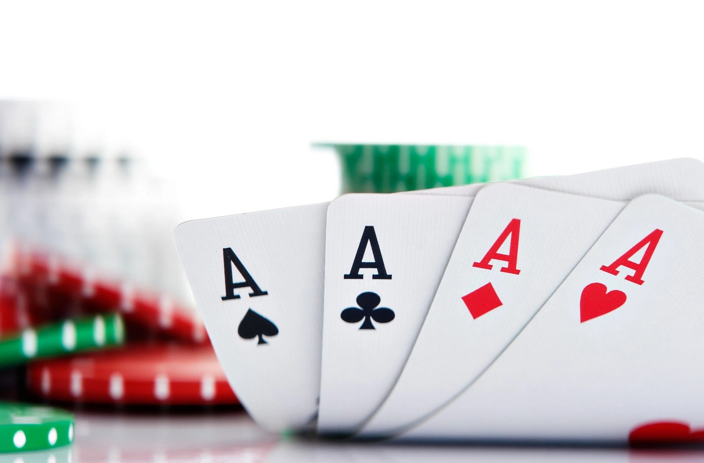 ¿Cómo se llaman los 4 ases del poker